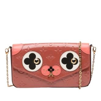 Louis Vuitton Pre-owned Cross Body Bags, female, Pink, Size: ONE SIZE Pre-owned Leather Crossbody Bag