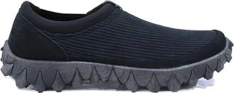 Salomon Zwarte Sneakers met Leer en Textiel - Heren - Sneakers - Zwart - 41 EU - Leer - Schoenen