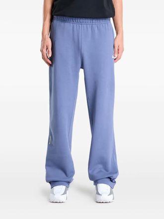 Nike open-hem fleece sweatpants - Blue
