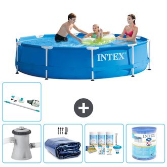 Intex Piscina Con Estructura Redonda - 305x76 Cm - 8-piezas S31636