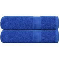 OEM Servilletas Frogn, Juego De 2, Azules, 50x100 Cm, 360 G/m&sup2; - Crezuo