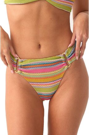 PQ Swim Rainbow Bikini Bottoms at Nordstrom, Size Medium