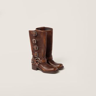 Miu Miu Leather boots