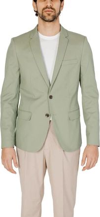 Antony Morato Groene Katoenen Blazer Modern Elegant Uiterlijk - Heren - Blazers - Groen - M - Katoen - Jassen