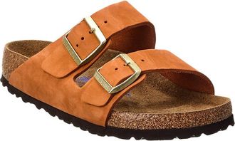 Birkenstock Womens Arizona Nubuck Leather Sandal
