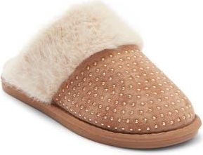 Rebecca Minkoff Marni Faux Fur Lined Scuff Slipper in Tan at Nordstrom Rack, Size Small