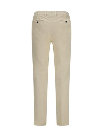 Germano Corduroy Cotton Trousers - Beige
