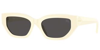 Burberry BE4463D Asian Fit 415887 Womens Sunglasses White Size 54