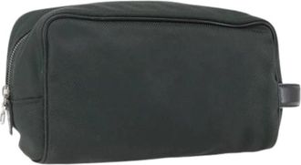 Louis Vuitton Pre-owned Vintage Leren Tas - Dames - Vintage Tassen - Groen - ONE Size - Leer - Vintage
