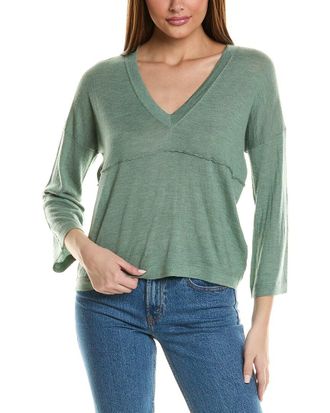 Autumn Cashmere Bell Sleeve Cashmere Sweater