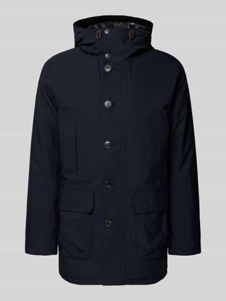 Barbour Regular Fit Parka aus Baumwoll-Mix Modell BEAUFORT in Marine, Gr&ouml;&szlig;e XXL