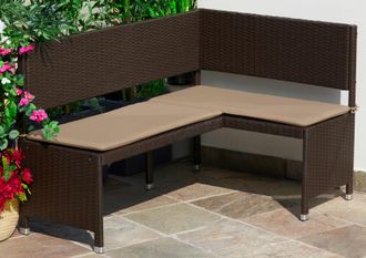 Merxx Eckbank »Rattan«