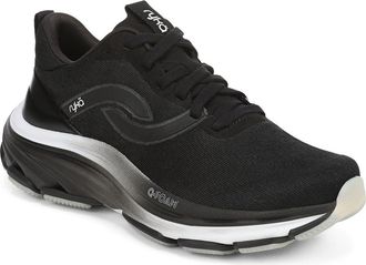 Ryk&auml; Dedicate Xtra LX Walking Sneaker in Black at Nordstrom, Size 9.5