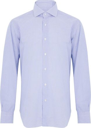 Barba Camicia a pois - Blu