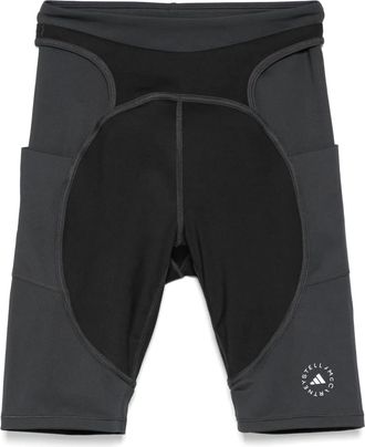 adidas by Stella McCartney Shorts da ciclismo - Nero