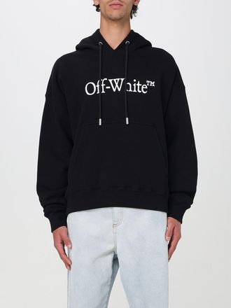 Off-white Felpa con cappuccio e logo