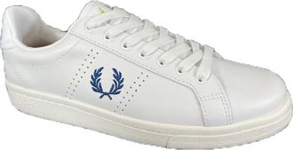 Fred Perry B6333 Sneakers - Heren - Sneakers - Wit - 46 EU - Leer - Schoenen