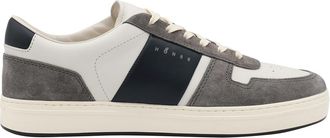 Hogan Grey And White Sneakers