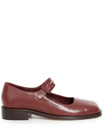 Sarah Chofakian Ballerine Nery 25mm - Rosso