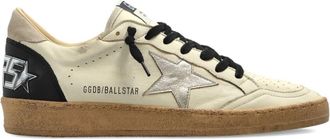 Golden Goose BALL-STAR SNEAKERS IN VINTAGE-EFFECT LEATHER - Golden Goose Deluxe Brand - Man