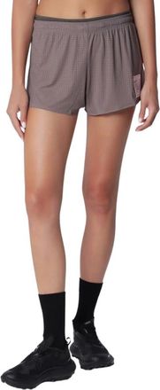 SATISFY Space-O 2.5 Shorts - Sport - Mujer - Marr&oacute;n - L