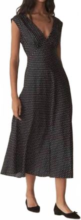 D&ocirc;en Tahlia Midi Dress In Black