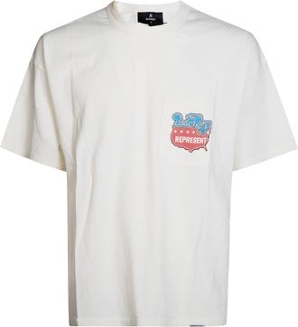 Represent White Beach Boys Americas Band Graphic T-Shirt