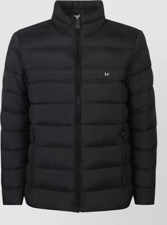 Michael Kors lightweight zip down jacket quilted pockets