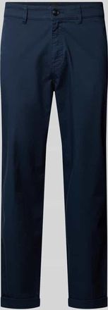 Boss Orange by Hugo Boss BOSS Orange Straight Leg Chino aus Baumwoll-Mix in Marine, Größe 30/32