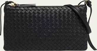 Bottega Veneta Gemellini Leather Crossbody Bag