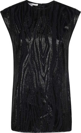 Stella McCartney Woodgrain Lurex Top