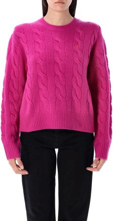 Polo Ralph Lauren Crop Knit Cable Sweater