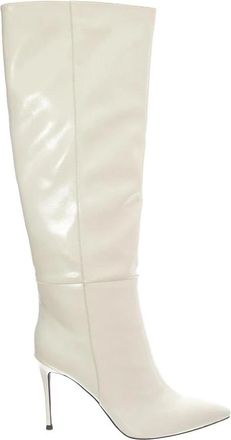 Jeffrey Campbell Arsen Heeled Boot - Dames - Laarzen met Hak - Wit - 41 EU - Schoenen