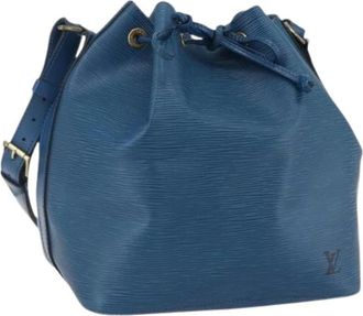 Louis Vuitton Pre-owned Bucket Bags, female, Blue, Size: ONE SIZE Pre-owned Vintage Bucket Bag