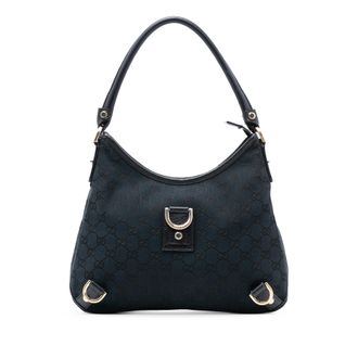 Gucci Tweedehands Gg Canvas Abbey D Ring Schoudertas