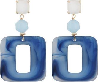 Panacea Resin Drop Earrings in Blue at Nordstrom
