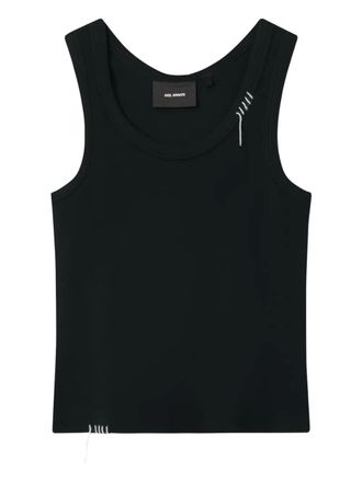 Axel Arigato Traced tank top - women - Elastane/Cotton - M - Black