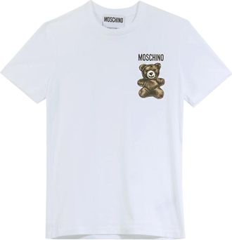 Moschino Hombre, Camisetas, Blanco, Talla: M