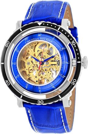 Christian Van Sant Dome Automatic Gold Dial Mens Watch CV0741