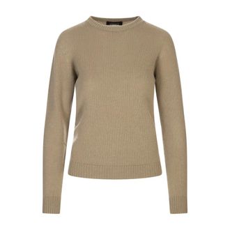 Fabiana Filippi Cashmere Knitwear, female, Green, Size: XS Cashmere Green Sweater