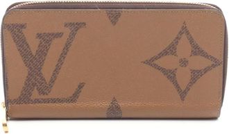 Louis Vuitton Pre-owned Wallets, female, Brown, Size: ONE SIZE Pre-owned Vintage Monogram Canvas Long Wallet