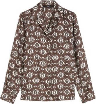 Max Mara Shirts - Dames - Overhemden - Veelkleurig - M - Overhemden