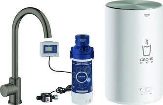 GROHE Grifo De Pedestal Y Caldera Red Mono 30085 M-size C- Grafito Duro