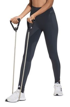 adidas Optime Training 7/8 Leggings in Black at Nordstrom Rack, Size X-Small