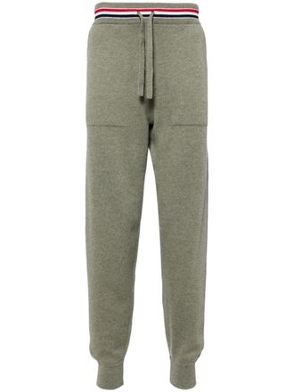 Thom Browne Trainingsbroek met RWB-streep - Groen