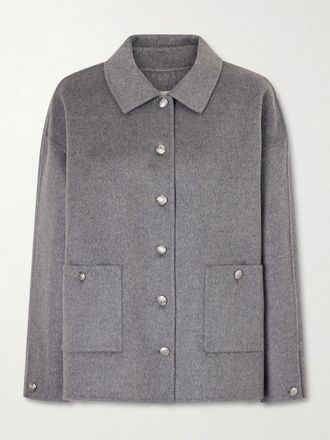 Anine Bing Giacca In Misto Lana E Cashmere Luca - Grigio