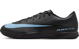 Nike Nike Mens Zoom Vapor 16 Academy Ic Football Shoe, Black/Ice Blue, 8.5