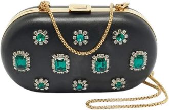 Prada Pre-owned Clutches, female, Black, Size: ONE SIZE Pre-owned Leather Clutch