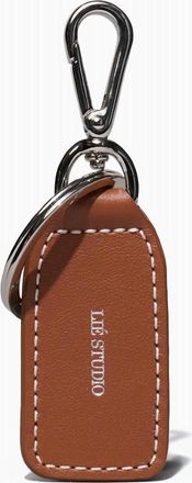 LI&Eacute; STUDIO Mens Gaby Keyring In Toffee