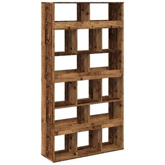 Berkfield Home Bookcase Old Wood 100x33x187.5 cm Engineered Wood in Brown